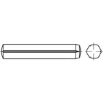Cilindrični zatik s utorom 4 mm Čelik TOOLCRAFT TO-5437485 100 ST