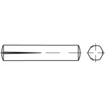 Propusni zatik s utorom 8 mm Čelik TOOLCRAFT TO-5438832 100 ST