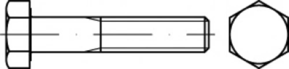 Vijci s šesterokutnom glavom 150 mm 127 mm Vanjski šesterokutni 83931 1 ST TOOLCRAFT TO-5442477 slika