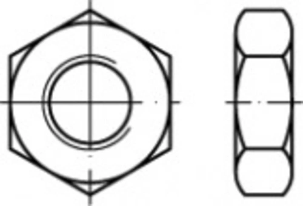 Šesterokutne matice 56 mm 83936 50 ST TOOLCRAFT TO-5444007 slika