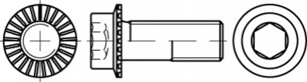 Vijci s šesterokutnom glavom M8 20 mm Unutarnji šesterostrani 88912 200 ST TOOLCRAFT TO-5444427 slika
