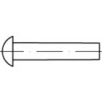 Poluokrugla zakovica 8 mm TOOLCRAFT TO-5448798 100 ST