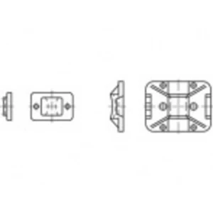 TOOLCRAFT TO-5454855 Montažni element 100 ST slika