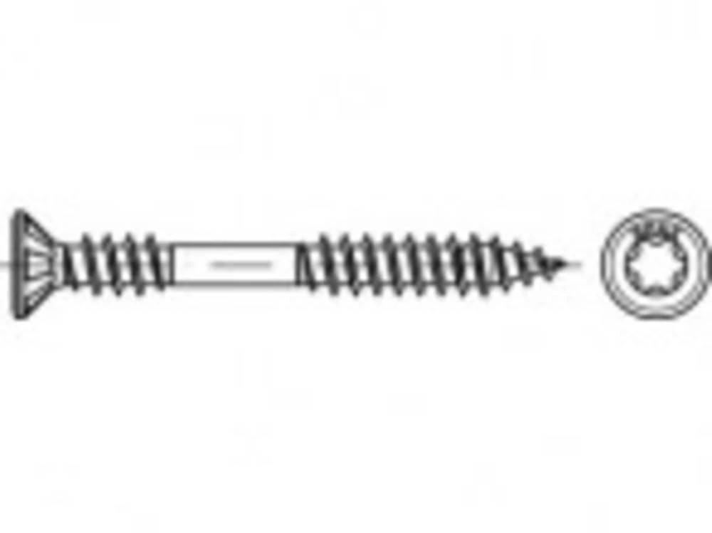 Vijak za drvo 50 mm Torx 89019 Nehrđajući čelik A2 200 ST 890199200045050 slika