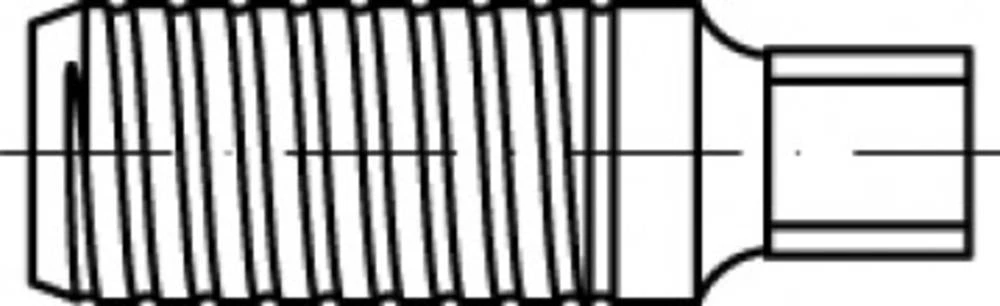 Navojna šipka Čelik 890170000000000 1 ST slika