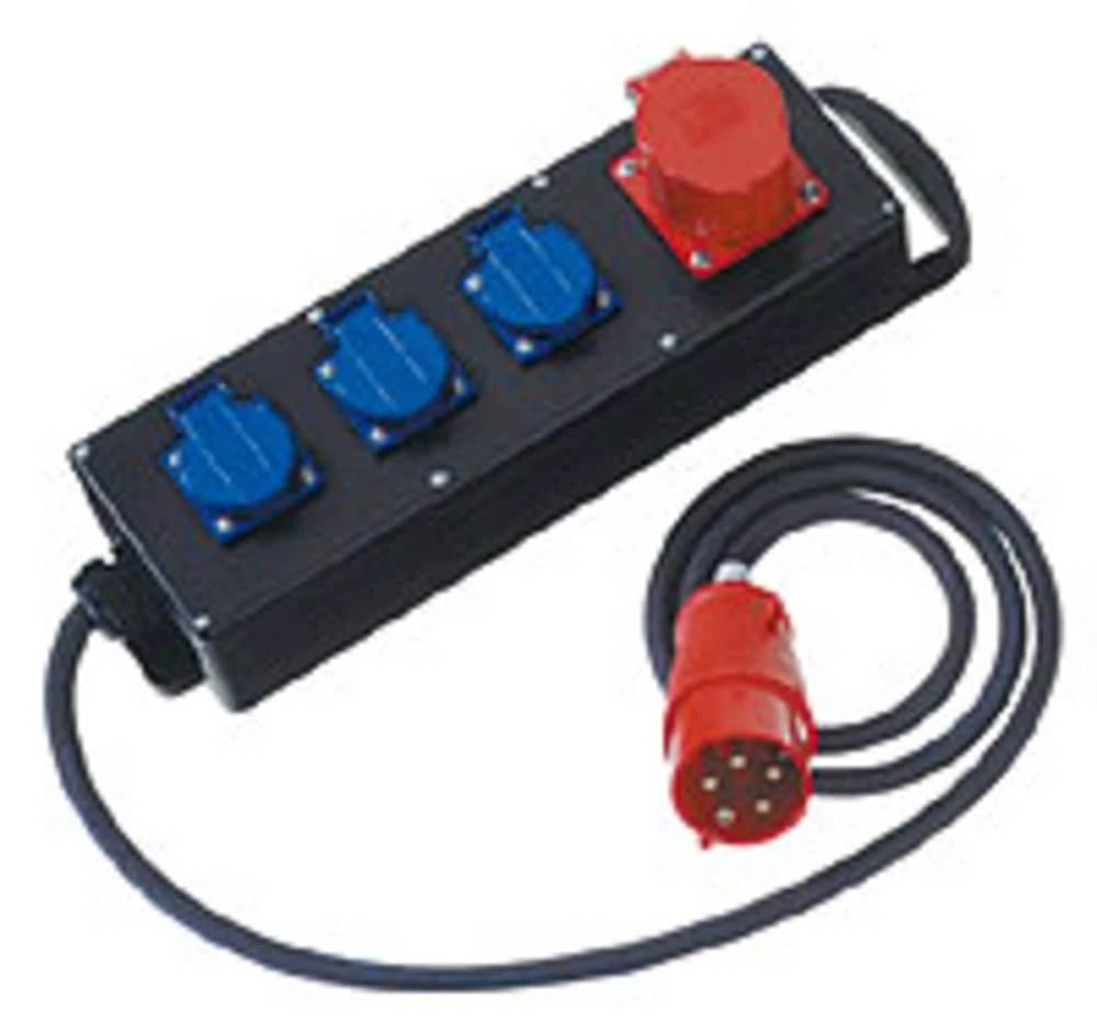 Bachmann 349.184 Bachmann 349.184 čvrsti distributer gume 16 A 230 V IP44 slika