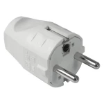 Utikač sa zaštitnim kontaktom Plastika 250 V Bijela IP20 Bachmann 910.100