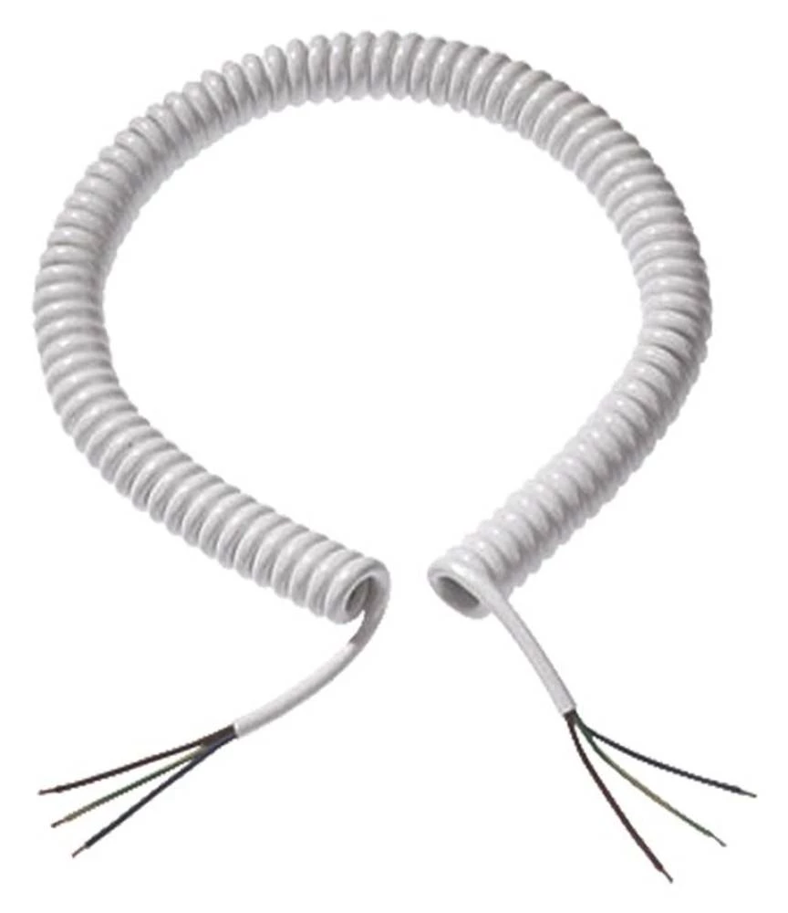 Bachmann 654.283 Mrežni kabel, priključni kabel za štednjak Bachmann 654.283 1.6m bijeli kabel za napajanje Bijela slika