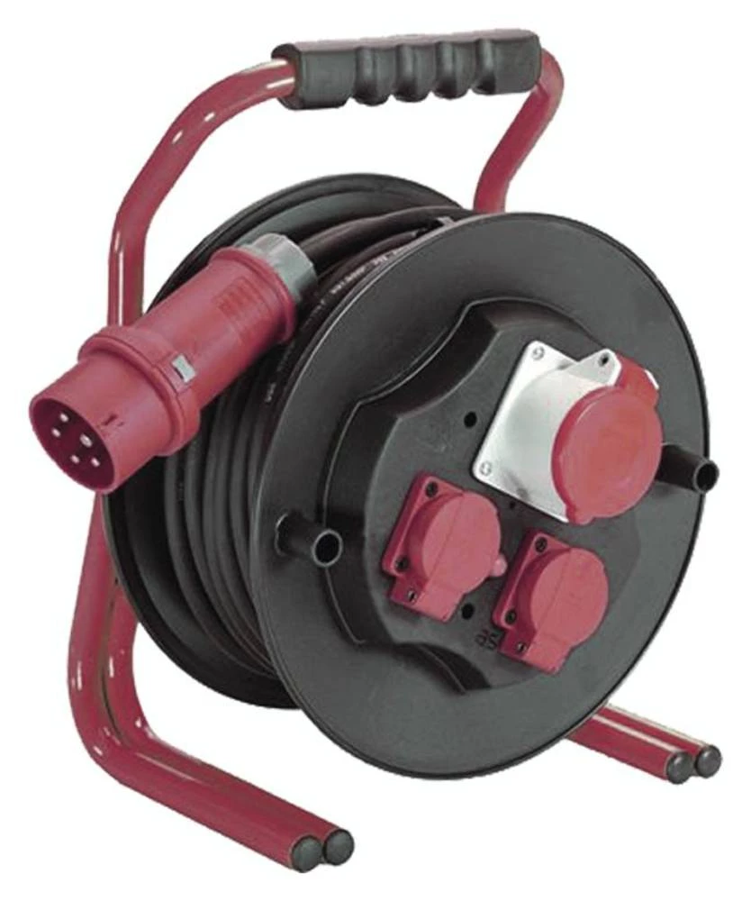 Bachmann 399.180 vanjski 3AC izlazi 25m crni produžni kabel IP44 Bachmann 399.180 slika