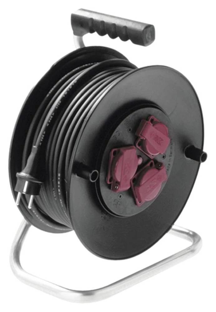 Bachmann 392.183 vanjski 3AC izlazi 40 m crni produžni kabel IP44 Bachmann 392.183 slika