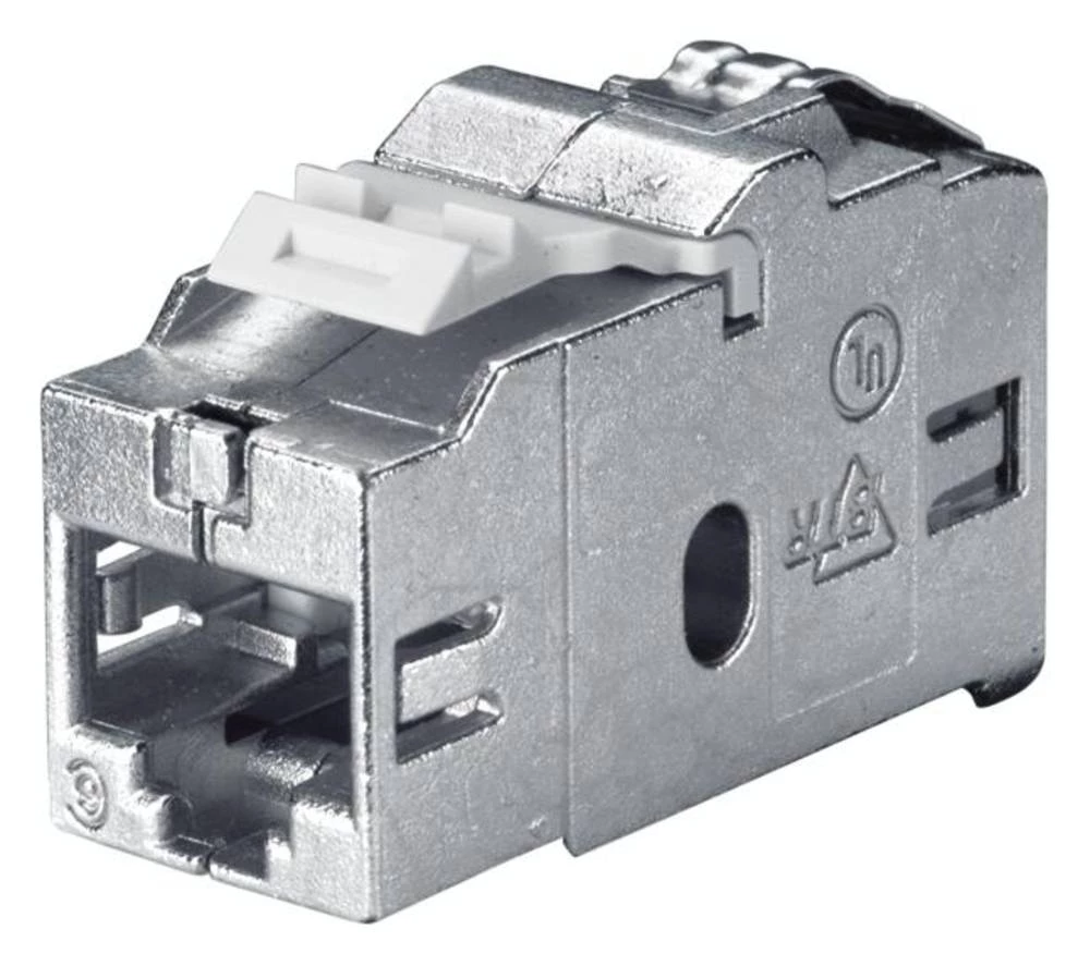LAN (RJ45) Mreža Adapter CAT 6 [1x Ženski konektor RJ45 - 1x Ženski konektor RJ45] Srebrna Bachmann slika