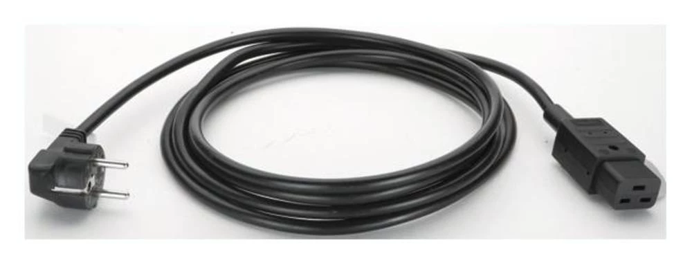 Bachmann 352.174 Mrežni kabel, priključni kabel za štednjak Bachmann 352.174 2m C19 spojnik Crni kabel za napajanje Crna slika