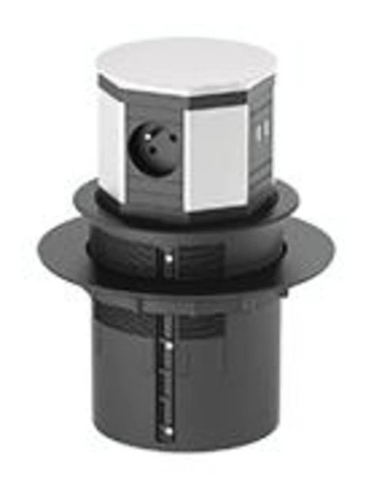 Razdjelna letva bez prekidača Bijela Utičnica Bachmann 904.007 slika