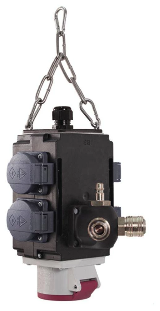 Bachmann 349.303 Bachmann Energy Cube 4AC izlazi crno - plavi produžni kabel 16 A 230 V IP44 slika