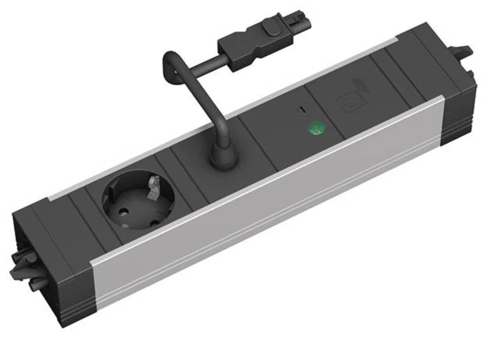 Razdjelna letva bez prekidača Bijela Utičnica Bachmann 906.005 slika