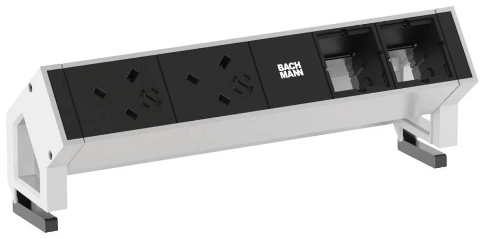 Razdjelna letva bez prekidača Bijela Utičnica Bachmann 902.207 slika