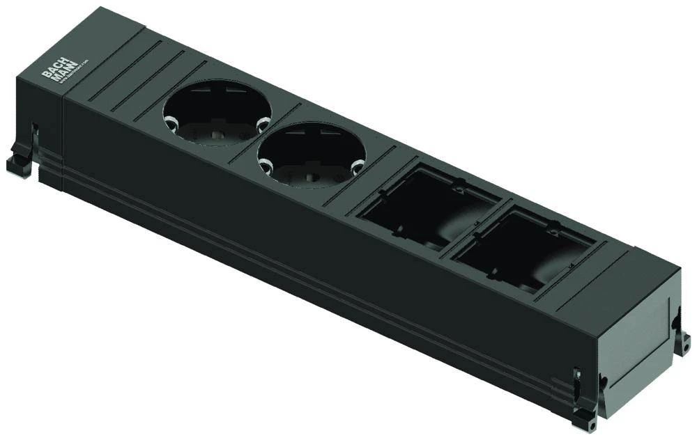 Razdjelna letva bez prekidača Bijela Utičnica Bachmann 916.0601 slika