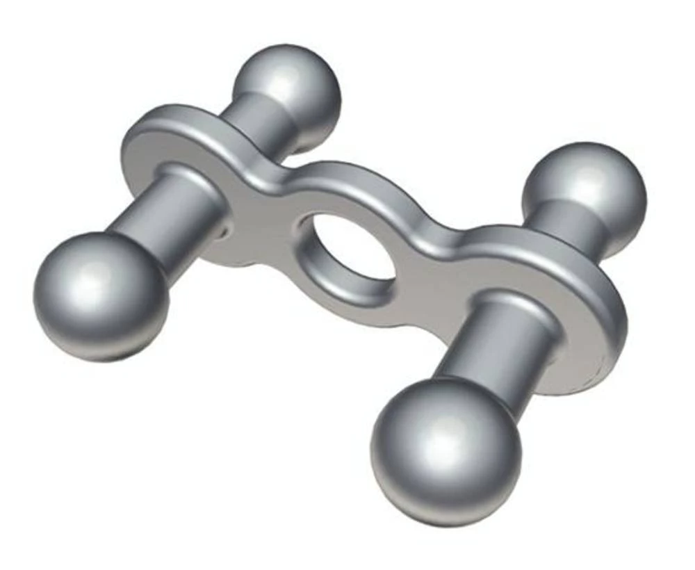 Klinovi za spajanje Plastika Srebrna 8 mm Bachmann Sadržaj: 1 ST slika