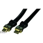 Bachmann HDMI Priključni kabel [1x Muški konektor HDMI - 1x Muški konektor HDMI] 7.5 m Crna