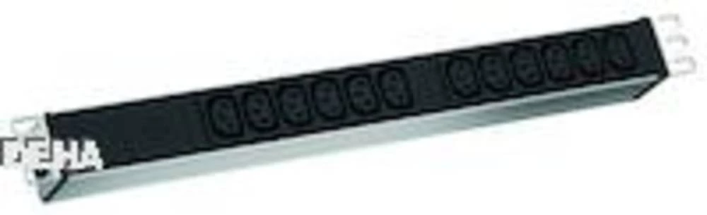 19  Višestruka utičnica za mrežni ormar 1 U Utičnica za rashladne uređaje C13 10A Bachmann 800.2331 slika