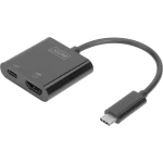 USB / HDMI Adapter [1x Muški konektor USB-C™ - 1x Ženski konektor HDMI, Ženski konektor USB-C™] Crna Digitus
