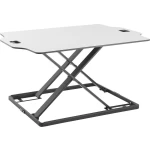 Digitus DA-90382 Radni stol za sjedenje-stajanje ATT.FX.HEIGHT_RANGE: 3 Do 40 cm Bijela, Crna