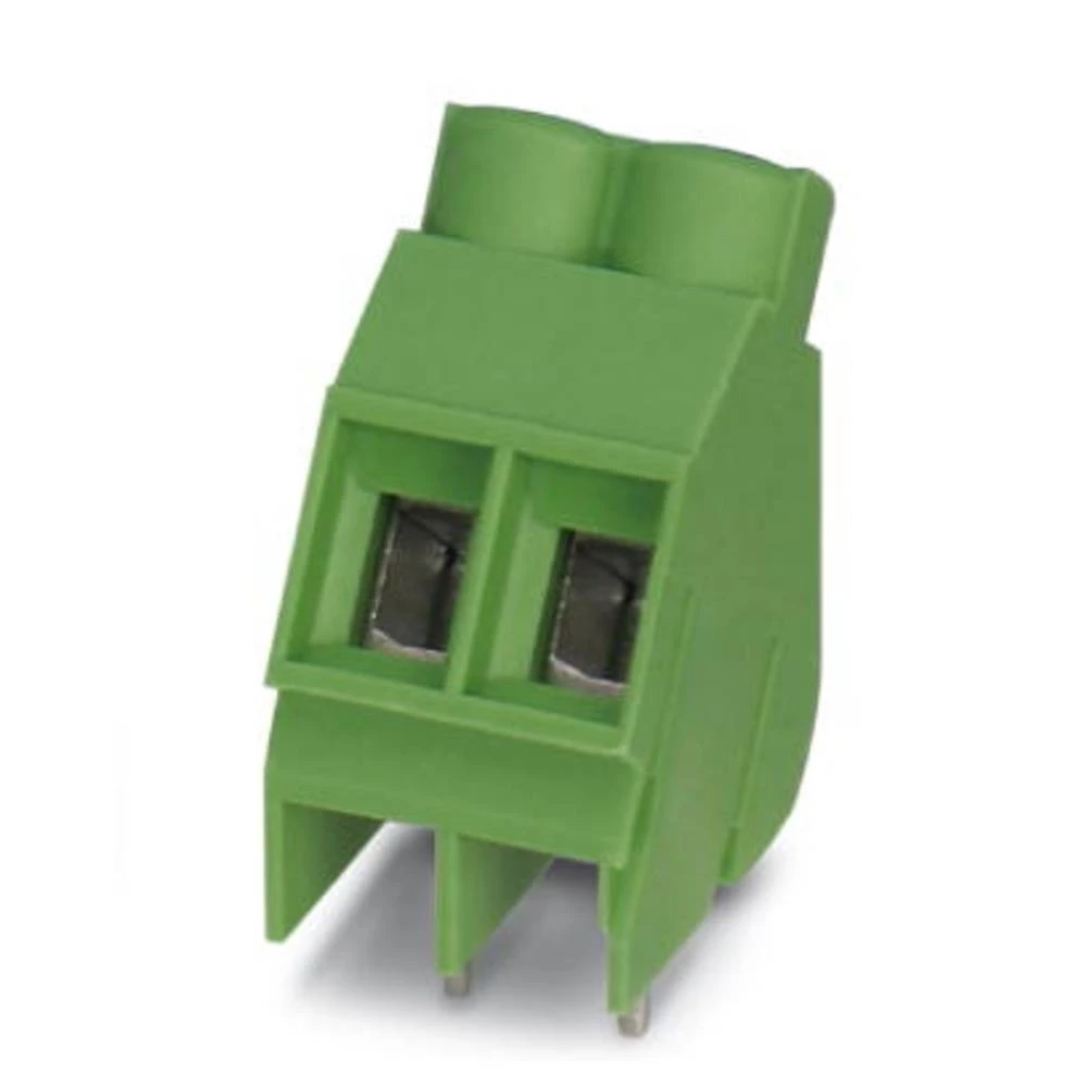 Vijčana blok stezaljka 4.00 mm broj polova: 2 SMKDS 5/ 2-6,35 Phoenix Contact zelene boje 50 kom. slika