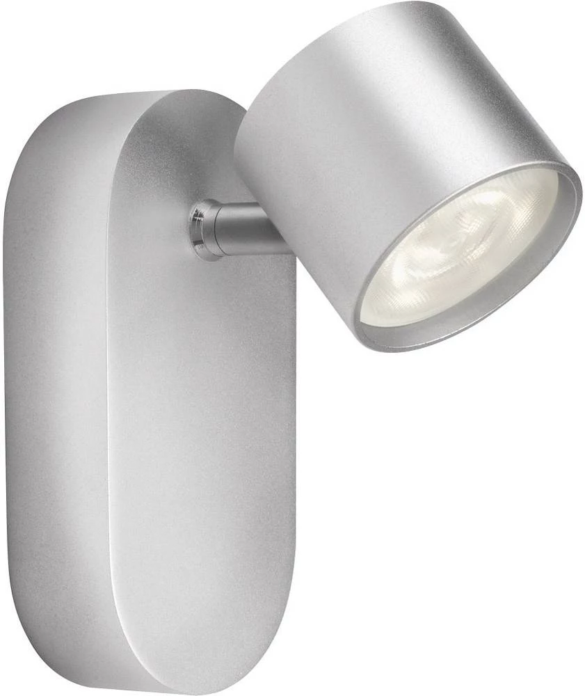 LED zidna svjetiljka, okrugla myLiving Philips 56240/48/16 LED čvrsto ugrađene 1 x 4 W LED toplo-bijele IP20 srebrna slika