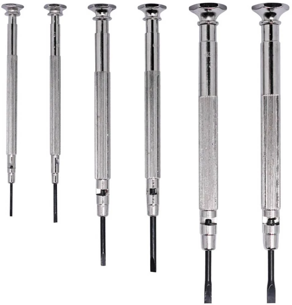 Set odvijača za urare, metal, 6-dijelni u etuiju od najlona 4-379 Bernstein slika