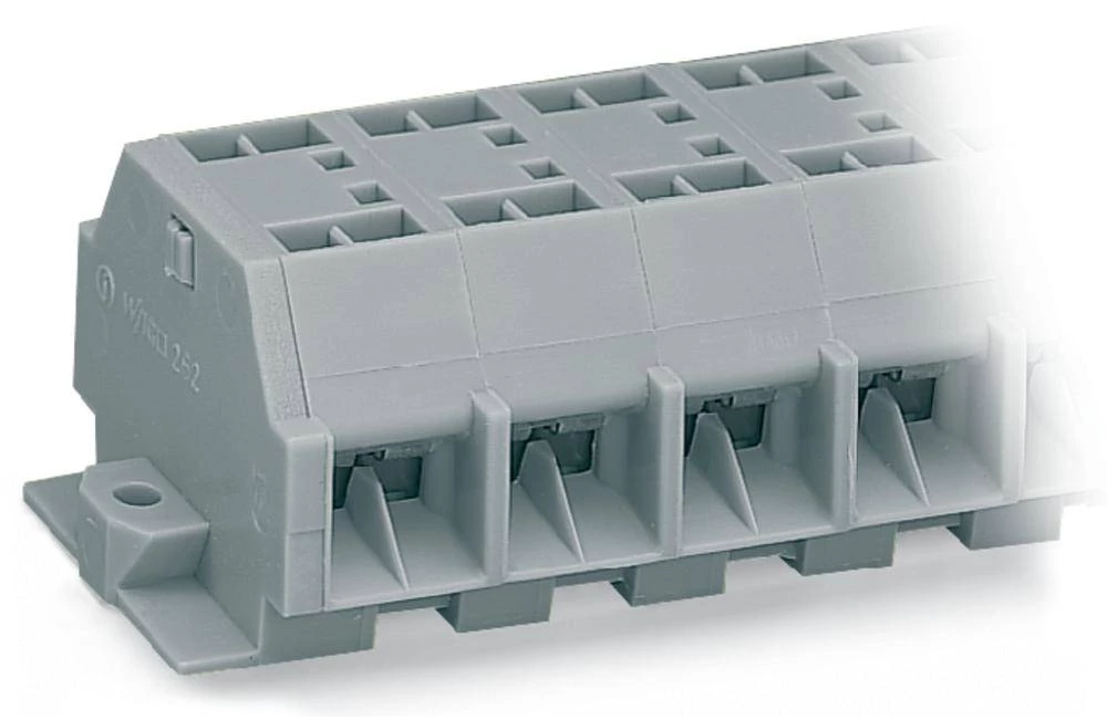 WAGO 262-260 blok stezaljka 12 mm opruga : L sive boje 25 komada slika