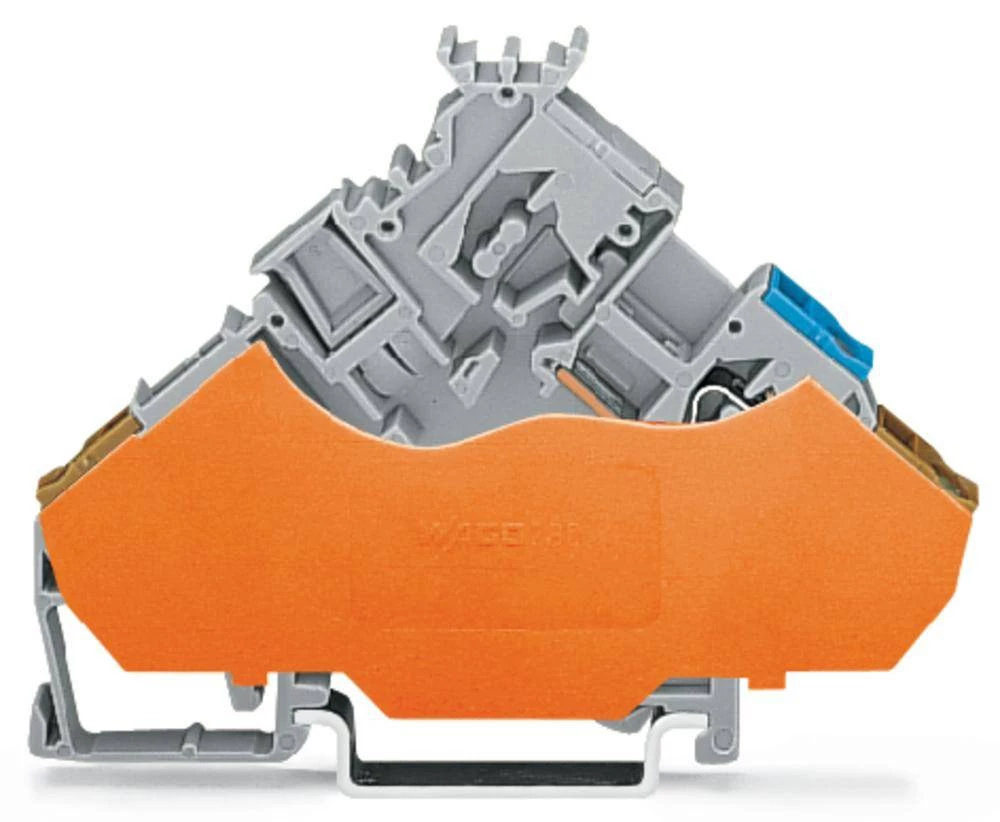 WAGO 280-565/280-321 aktuatorska stezaljka 6 mm opruga : L sive boje 50 komada slika