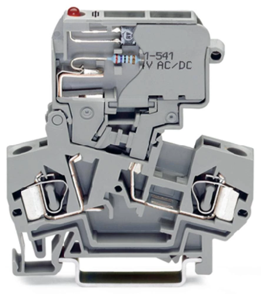 WAGO 281-622/281-542 zaštitna stezaljka 8 mm opruga : L sive boje 50 komada slika
