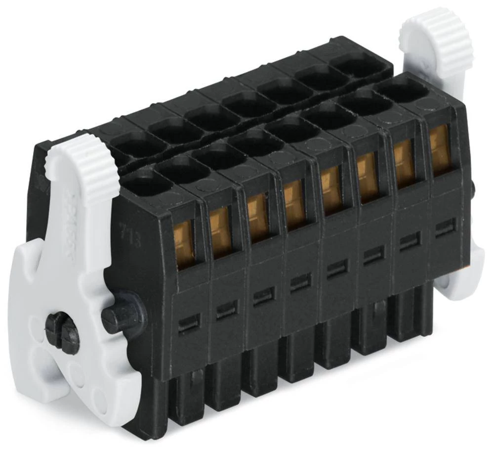 WAGO kučište utičnice-Kabel 713 broj polova ukupno 16, razmaci: 3.50 mm 713-1108/037-000 25 komada slika