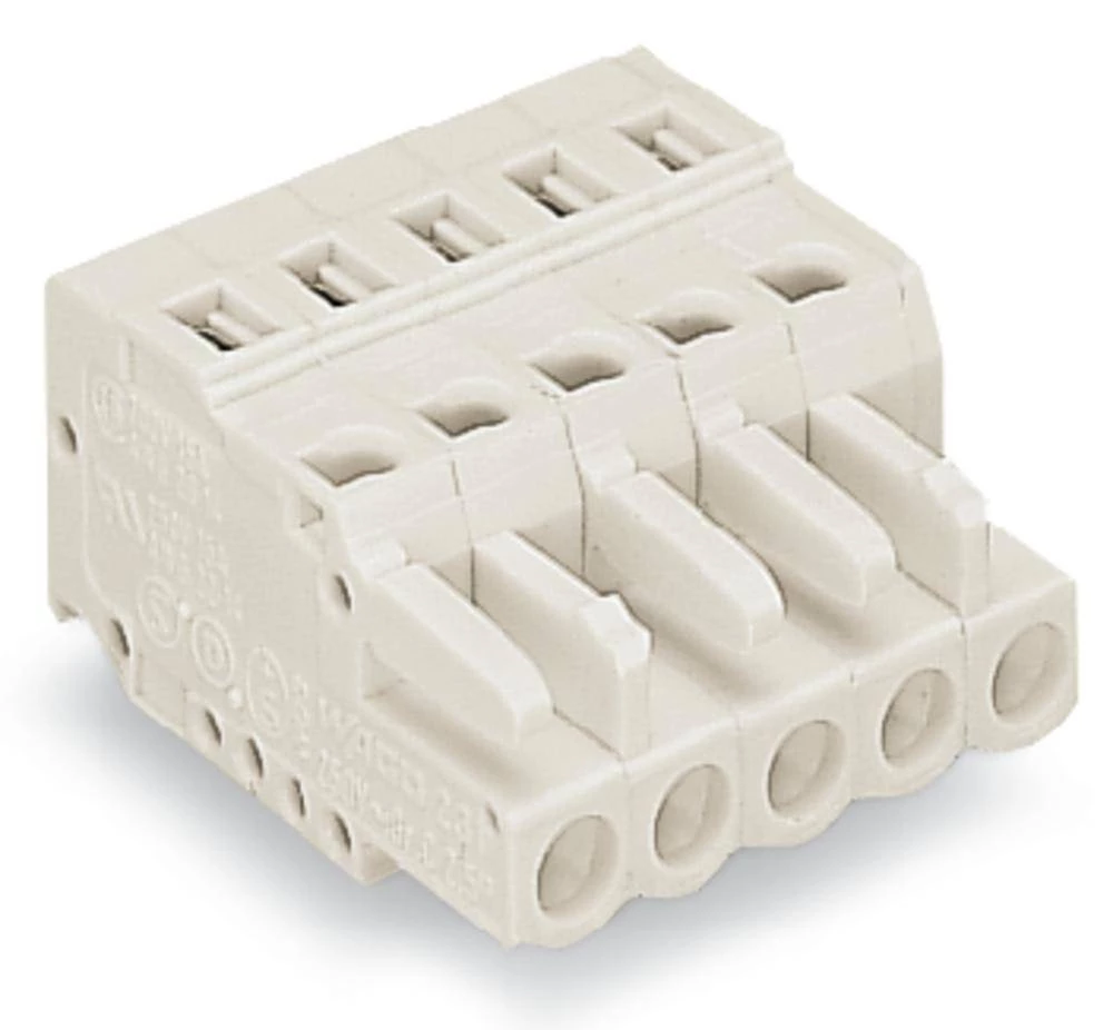 WAGO kučište utičnice-Kabel 721 broj polova ukupno 8, razmaci: 5 mm 721-108/026-000 50 komada slika