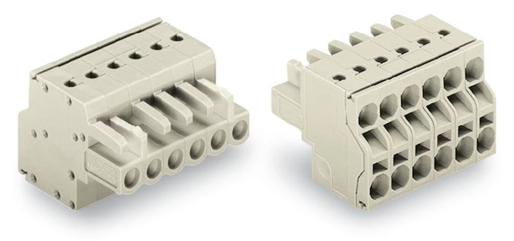 WAGO kučište utičnice-Kabel 721 broj polova ukupno 4, razmaci: 5 mm 721-2104/026-000 100 komada slika