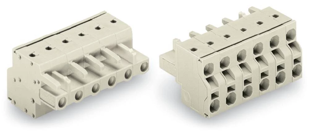 WAGO kučište utičnice-Kabel 721 broj polova ukupno 5, razmaci: 7.50 mm 721-2205/026-000 50 komada slika