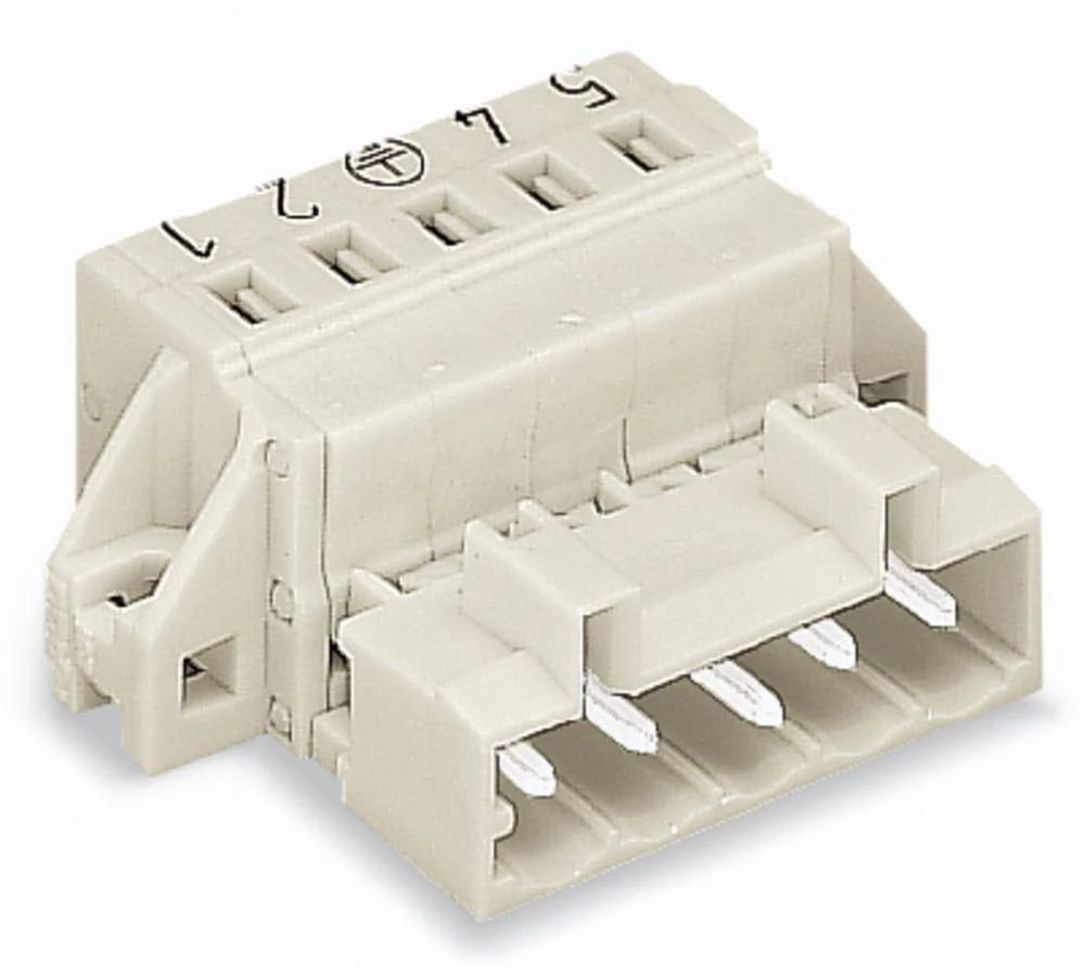 WAGO letva s muškim kontaktima (standardna) 2060 broj polova ukupno 2, razmaci: 5 mm 721-602/019-042 100 komada slika