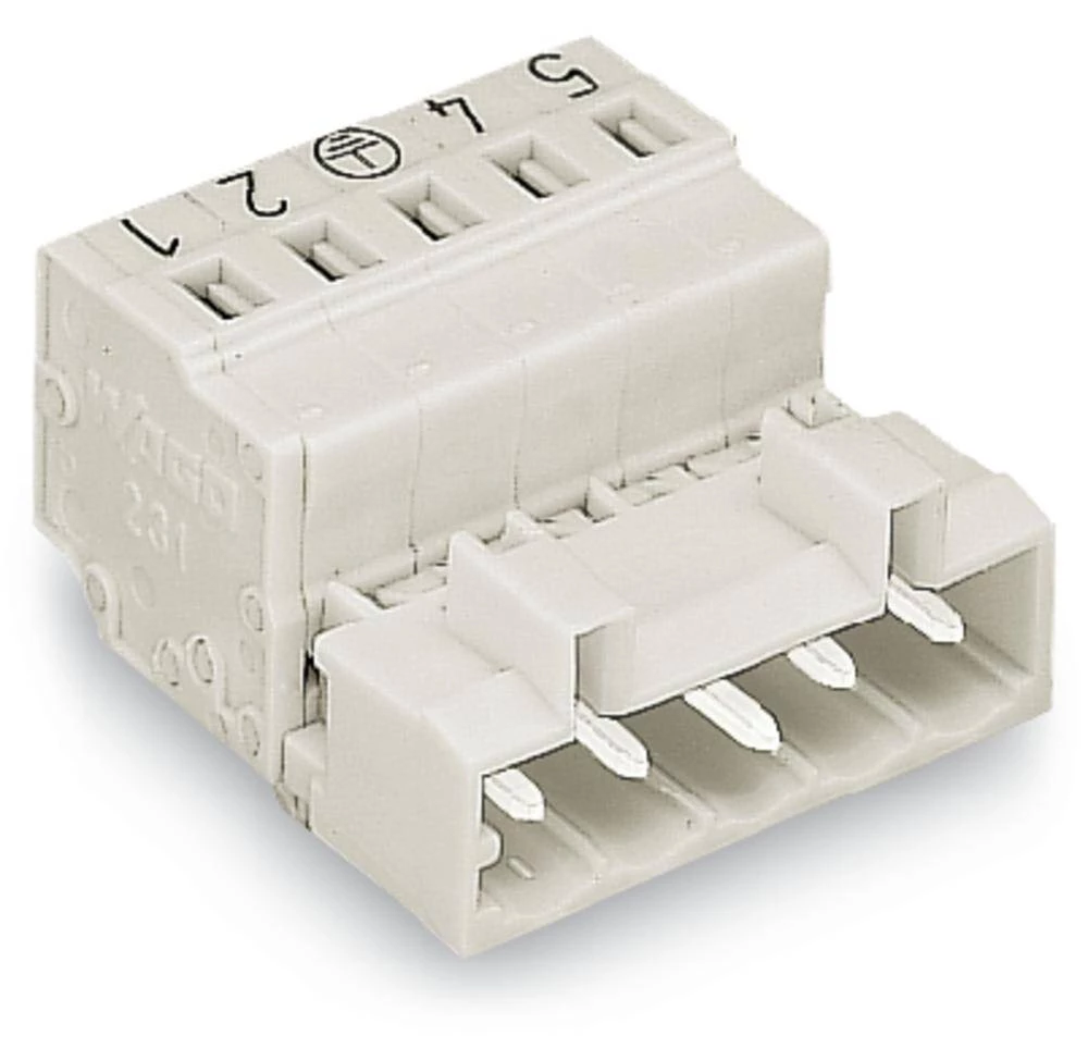 WAGO letva s muškim kontaktima (standardna) 2060 broj polova ukupno 14, razmaci: 5 mm 721-614/018-000 25 komada slika