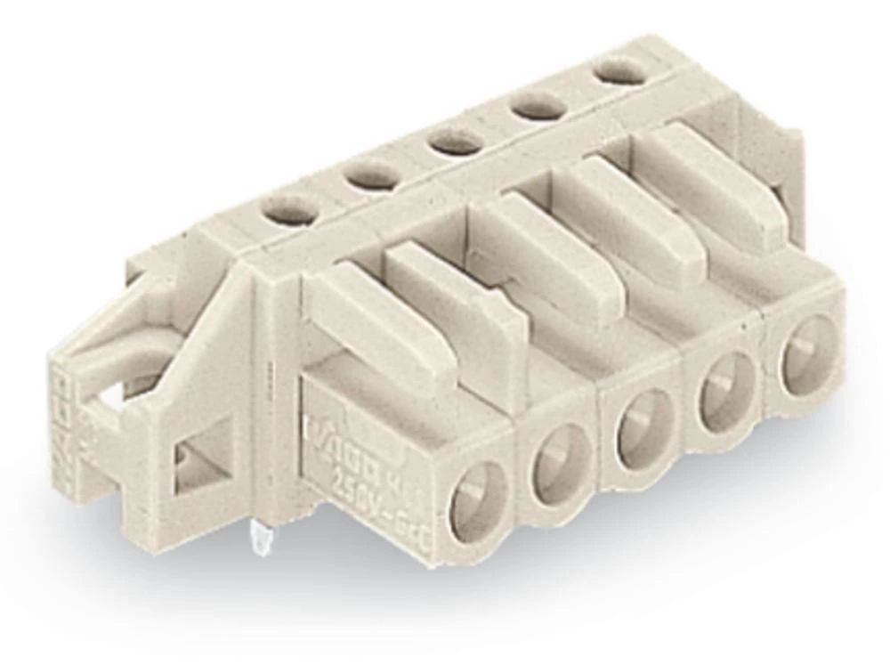 WAGO kučište utičnice-pločica 722 broj polova ukupno 12, razmaci: 5 mm 722-242/031-000 25 komada slika