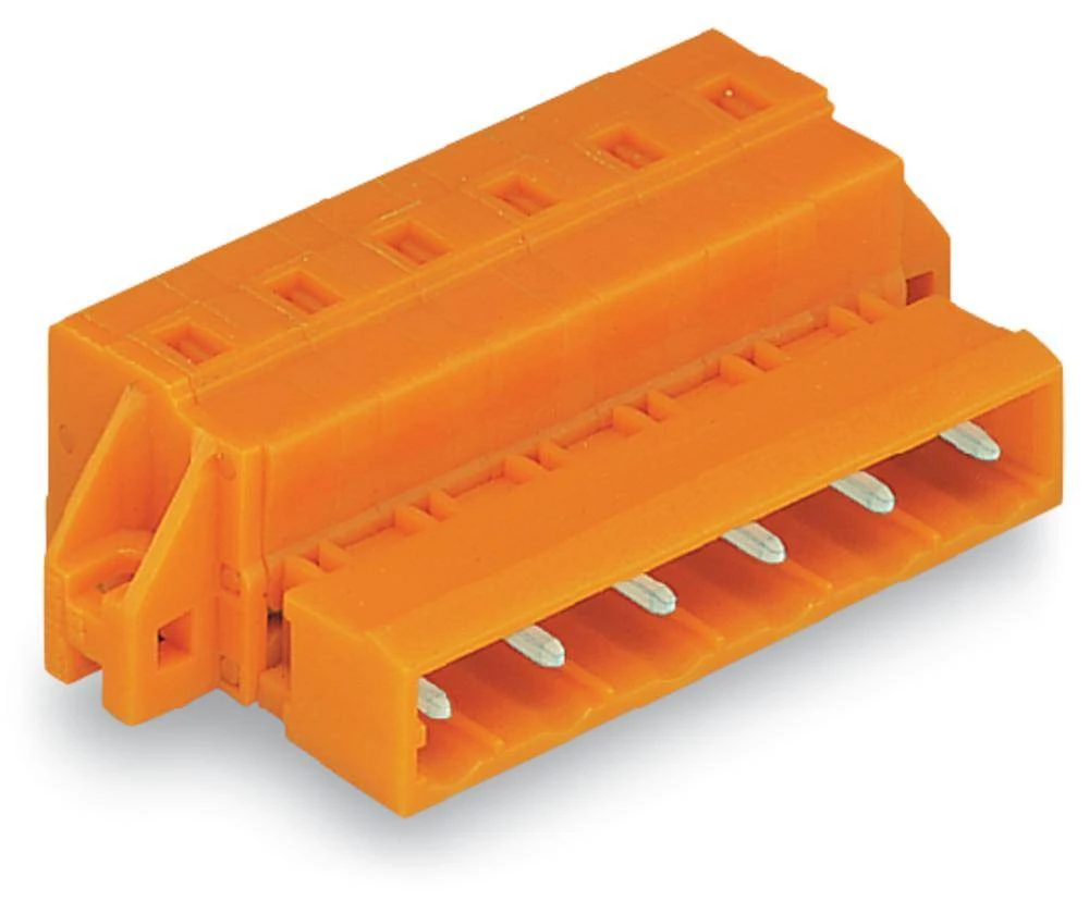 WAGO letva s muškim kontaktima (standardna) 2081 broj polova ukupno 4, razmaci: 7.62 mm 731-634/019-000 50 komada slika