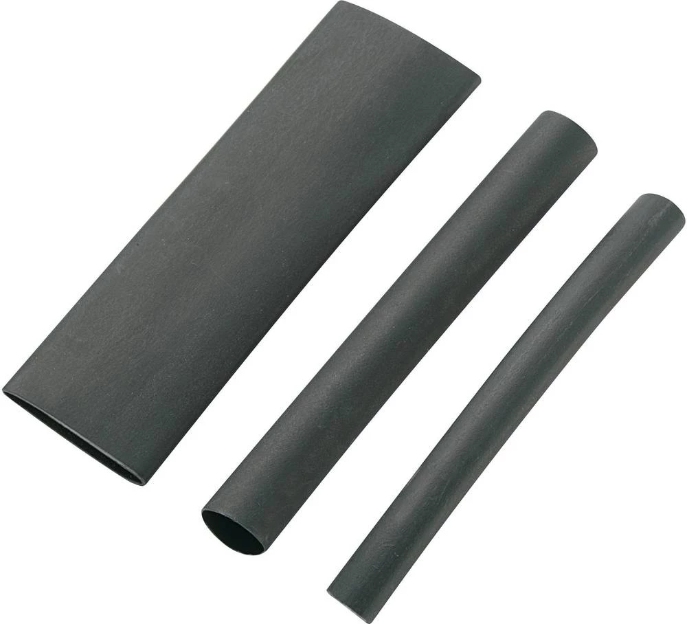 Sortiment termo skupljajućih cijevka crne boje 12.70 mm omjer:3:1 HMT3-06S slika