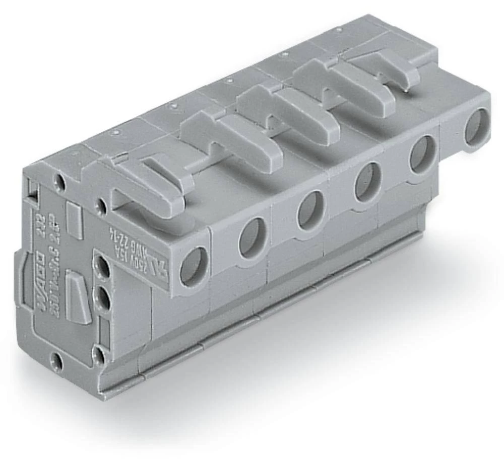 WAGO kučište utičnice-Kabel 732 broj polova ukupno 4, razmaci: 7.50 mm 732-104/026-000 50 komada slika