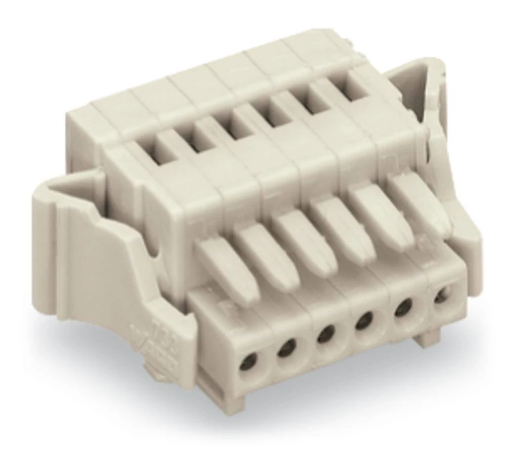 WAGO kučište utičnice-Kabel 733 broj polova ukupno 8, razmaci: 2.50 mm 733-108/033-047 100 komada slika