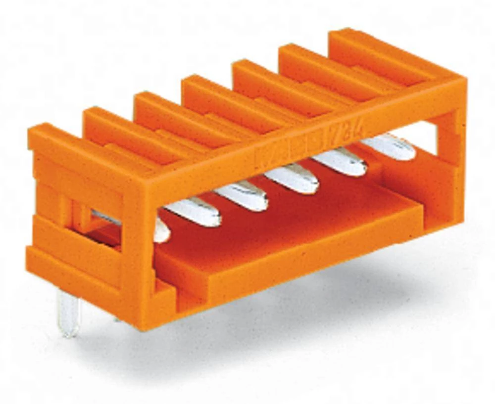 WAGO letva s muškim kontaktima (standardna) 2140 broj polova ukupno 6, razmaci: 3.81 mm 734-266 100 komada slika