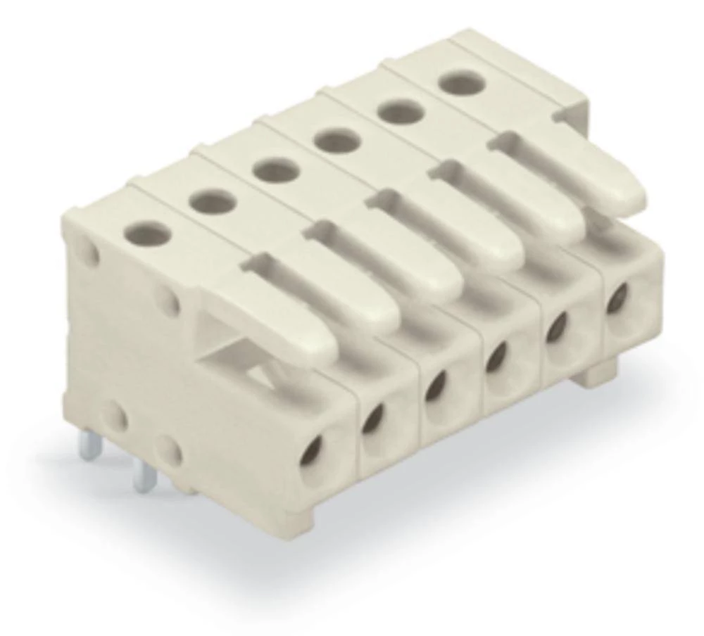 WAGO kučište utičnice-pločica 734 broj polova ukupno 8, razmaci: 3.50 mm 734-538 50 komada slika