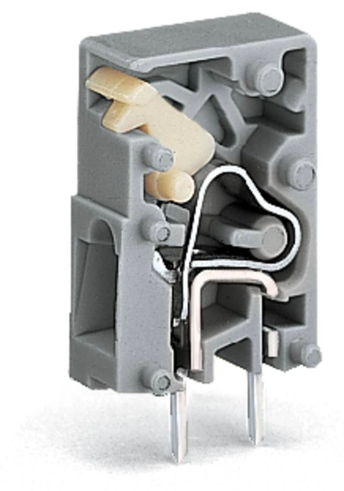 WAGO Opružni blok s stezaljkama 2.50 mm broj polova 1 sive boje 1000 komada slika