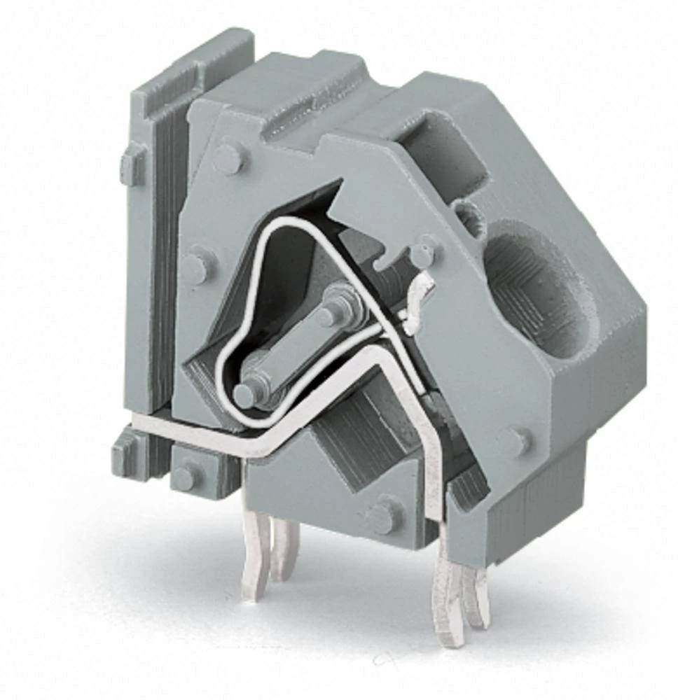 WAGO Opružni blok s stezaljkama 16.00 mm broj polova 1 sive boje 100 komada slika