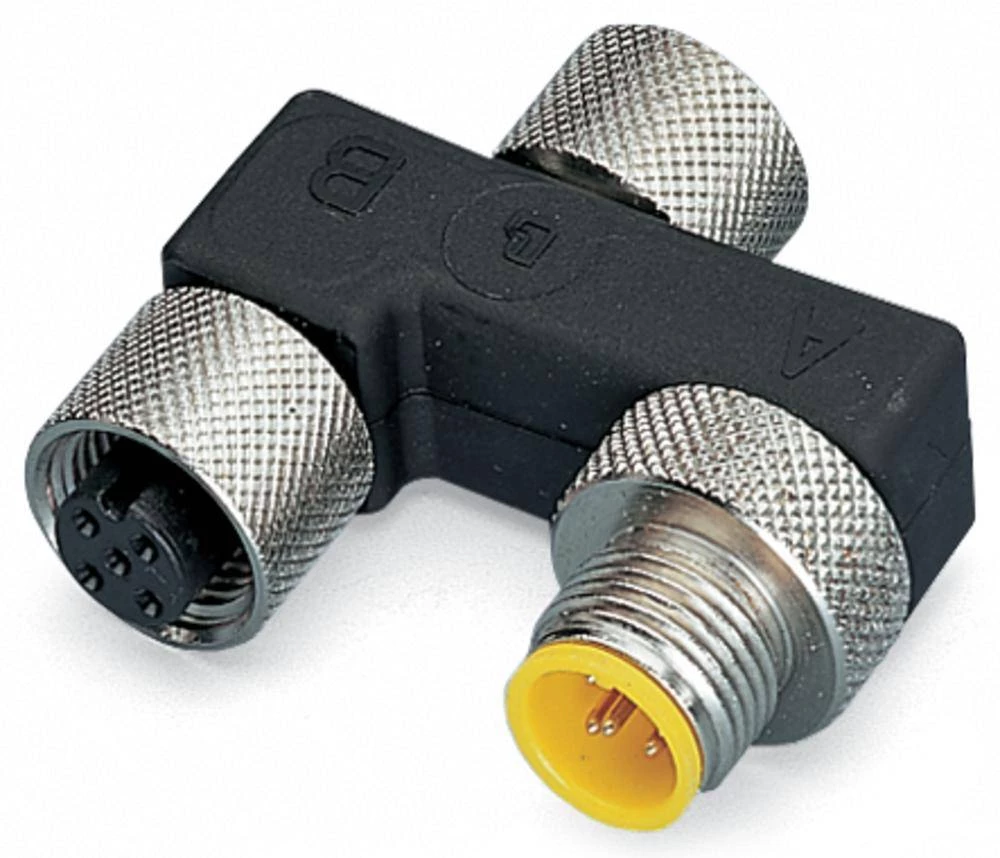 WAGO 756-9303/050-000 Senzor / aktuator-razdjelnik i adapter M12 Adapter, T-oblik broj polova: 5 1 komad slika