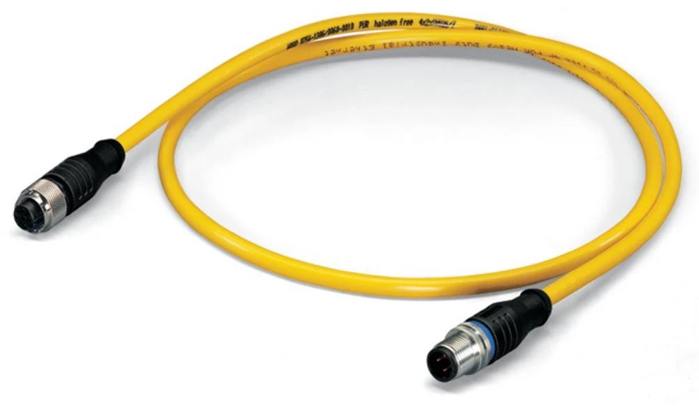 WAGO 756-1305/060-002 Senzor / aktuator podatkovni konektor, konfekcioniran M12 utikač, ravni, utičnica, ravna 0.20 m broj polov slika