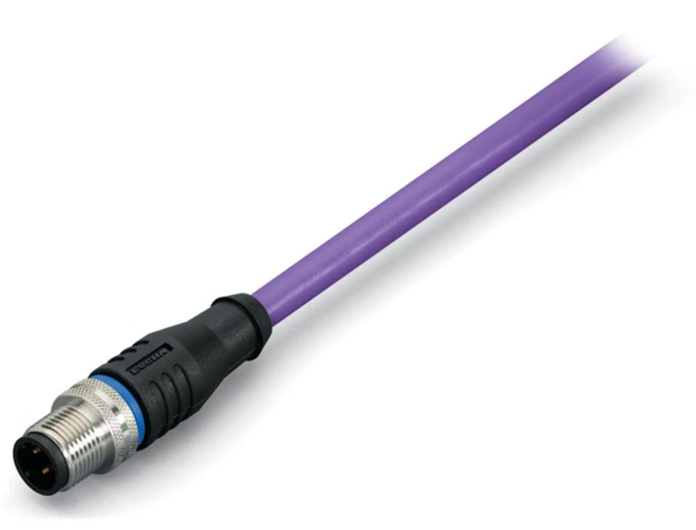 WAGO 756-1403/060-100 Senzor / aktuator podatkovni konektor, konfekcioniran M12 utikač, ravni 10 m broj polova: 5 1 komad slika